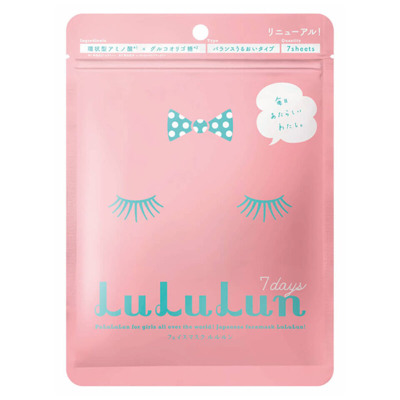 LuLuLun Pink Mask - Увлажняющая маска для лица