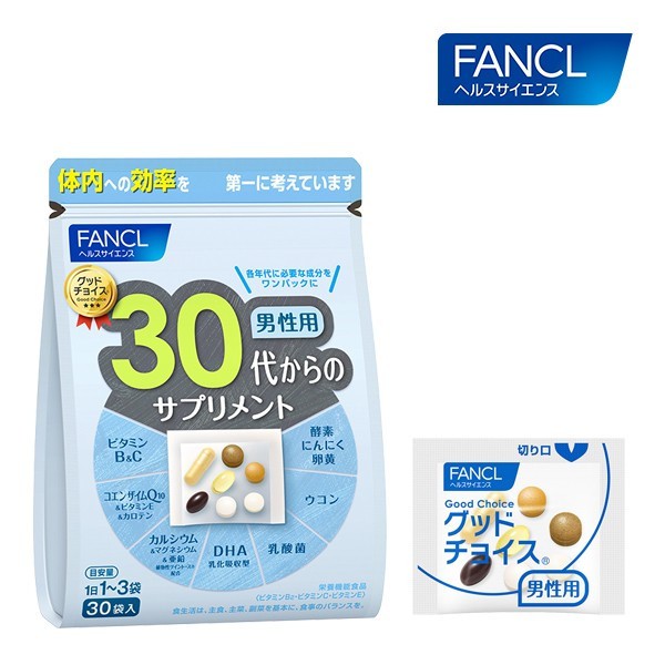 FANCL витаминно-минеральный комплекс для мужчин 30+