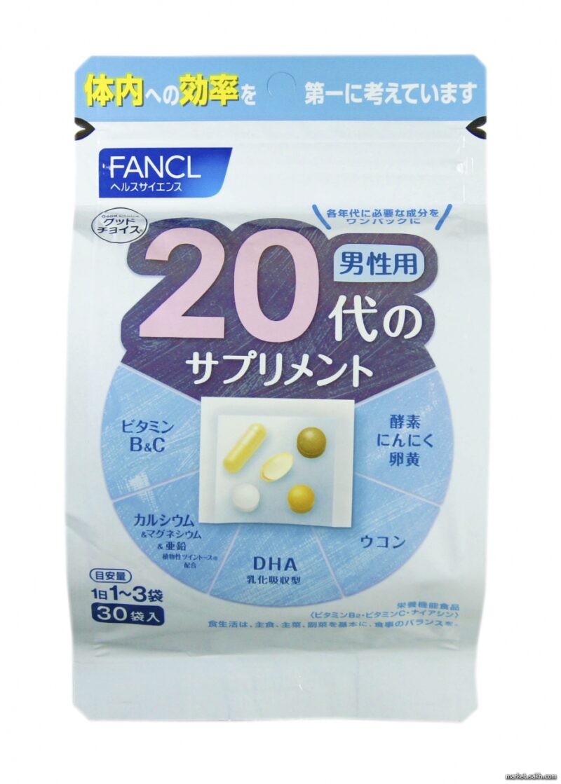 FANCL витаминно-минеральный комплекс для мужчин 20+