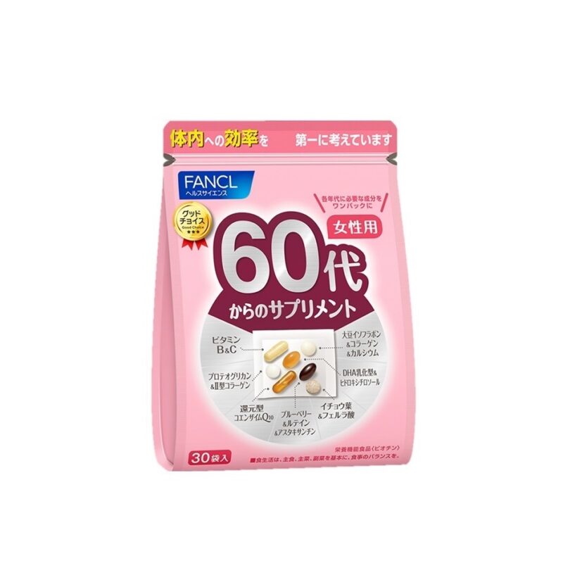 Fancl 60 - витаминный комплекс для женщин старше 60 лет (на 30 дней)