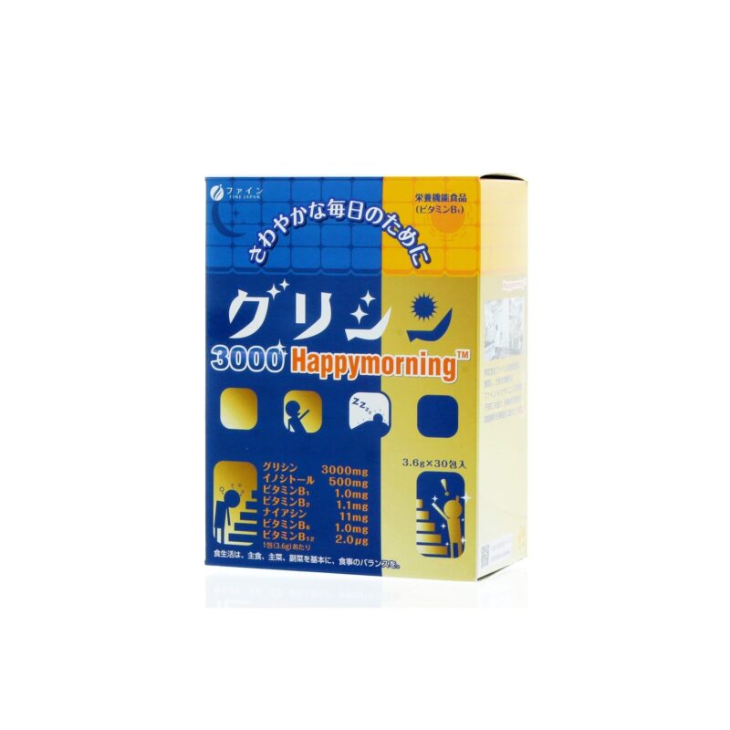 Fine Japan Glycine 3000 Happy Morning - глицин (на 30 дней)