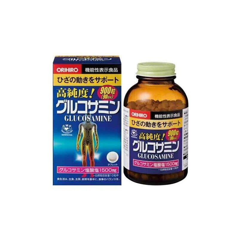 Orihiro 900 - Глюкозамин с хондроитином и коллагеном