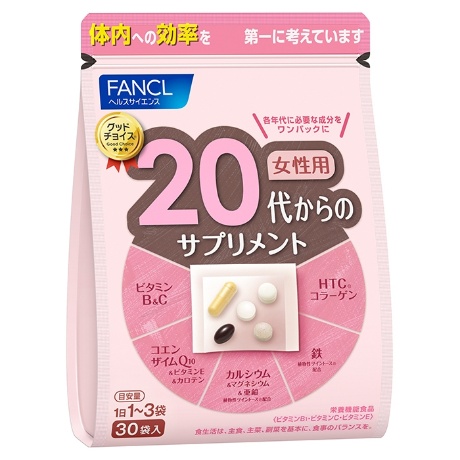 FANCL витаминно-минеральный комплекс для женщин возраст 20+