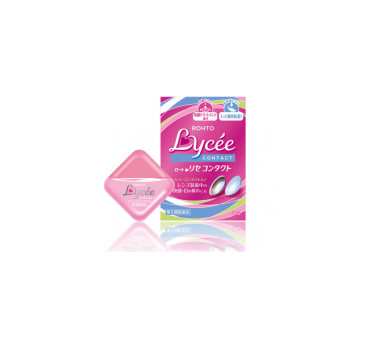 Rohto Lycee Contact - глазные капли для тех, кто носит линзы