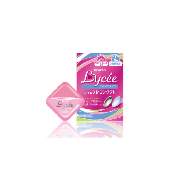 Rohto Lycee Contact - глазные капли для тех, кто носит линзы